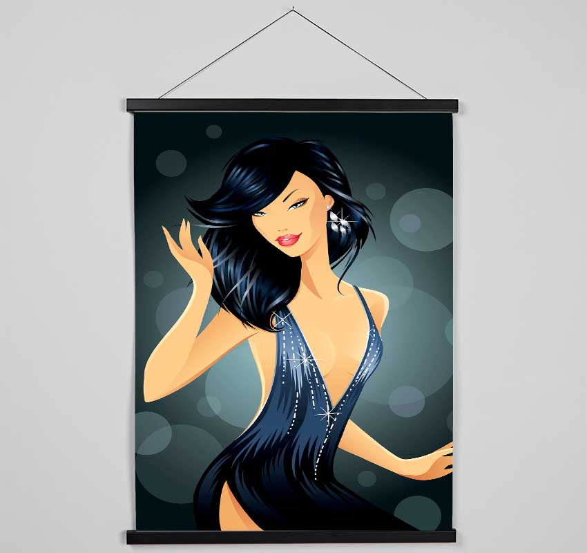 Party Girl Hanging Poster - Wallart-Direct UK