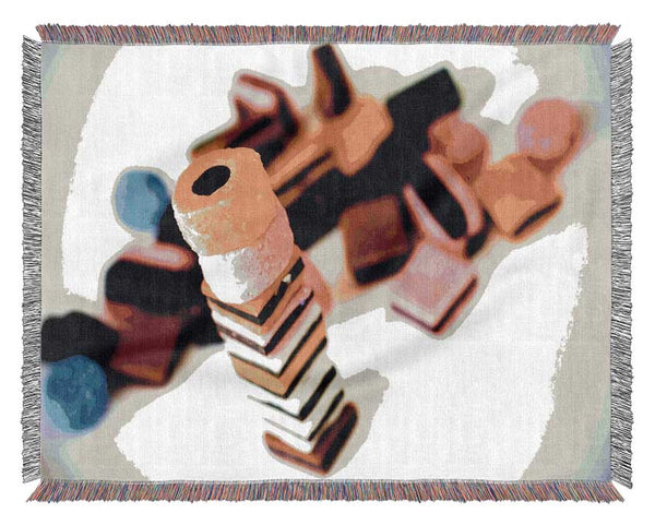 Liquorice Allsorts Stack Woven Blanket