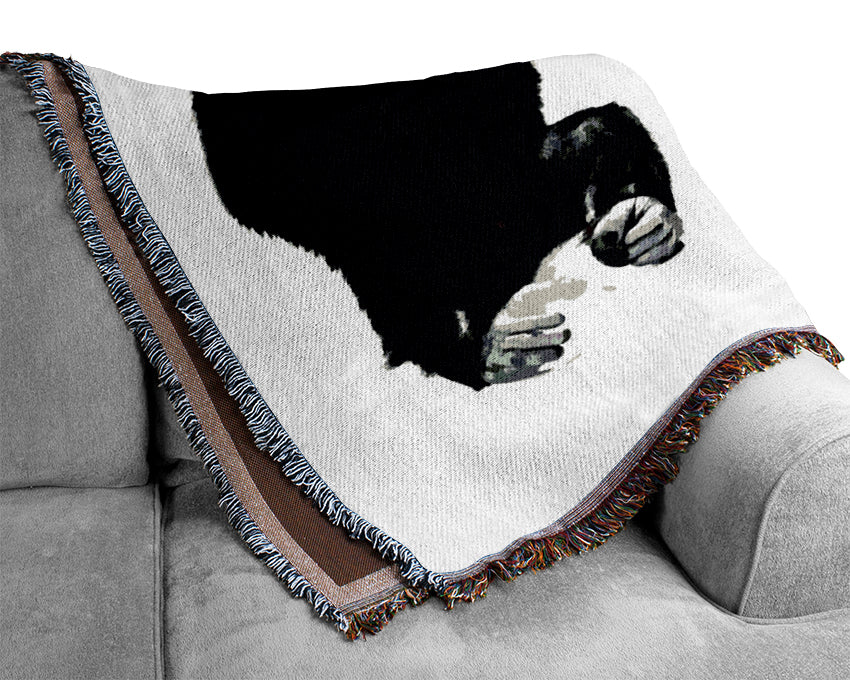 Speak No Evil See No Evil Hear No Evil Woven Blanket