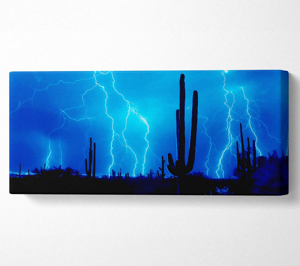 Blue Lightning Storm