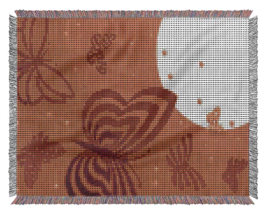 Butterfly Sun Woven Blanket