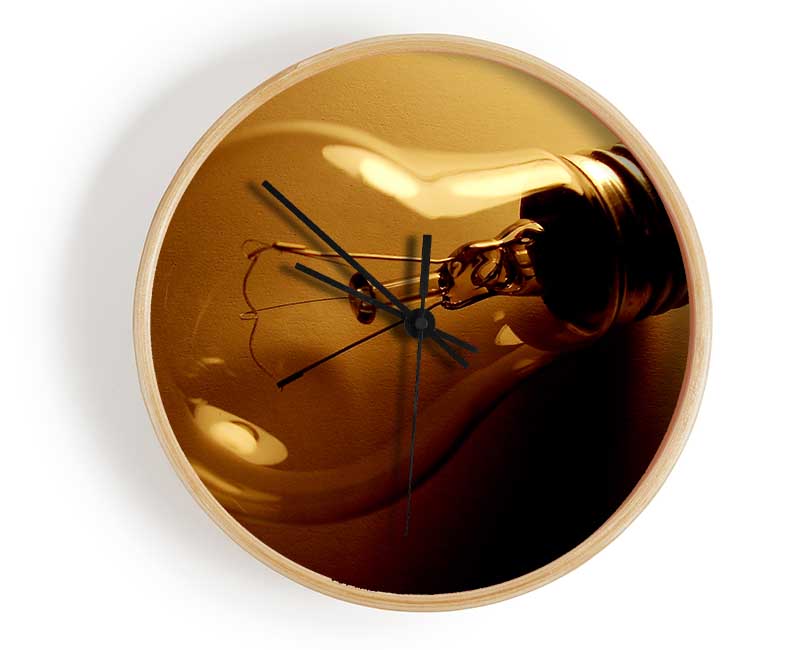 The Light Bulb Clock - Wallart-Direct UK