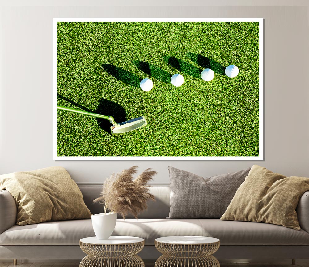 Golf Any One Print Poster Wall Art