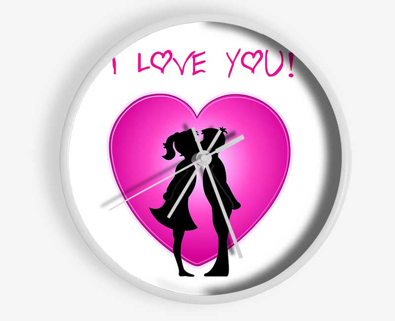 I Love You 3 Clock - Wallart-Direct UK