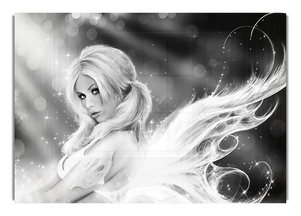 Magical Fairy Bathed In Light