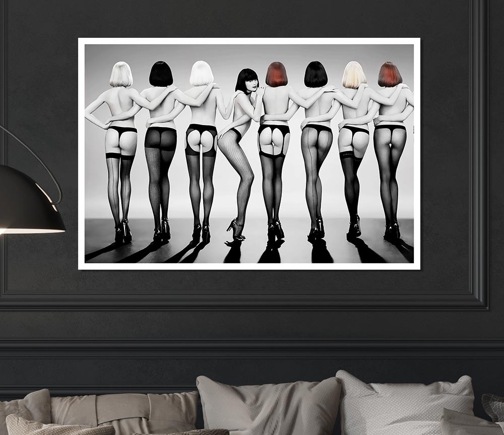 Cheeky Print Poster Wall Art