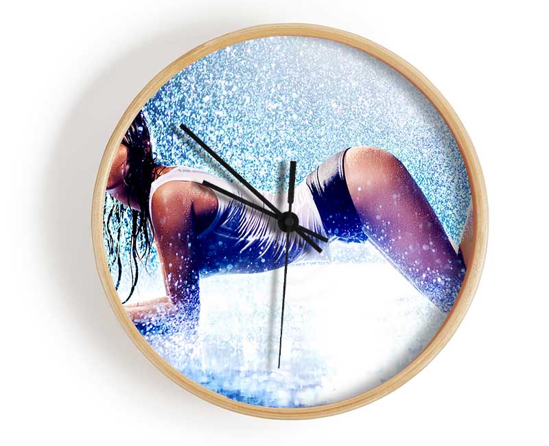 Nudes Canvas Dance Clock - Wallart-Direct UK