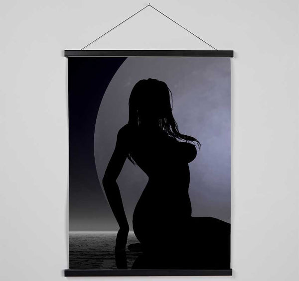 Midnight Woman Hanging Poster - Wallart-Direct UK