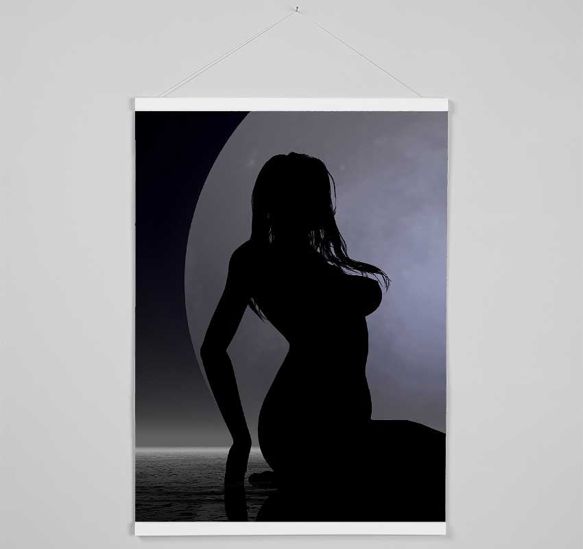 Midnight Woman Hanging Poster - Wallart-Direct UK