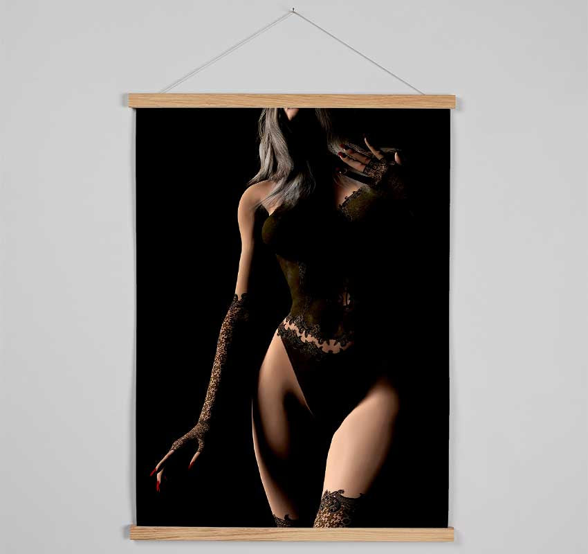 The Light Of A Woman Hanging Poster - Wallart-Direct UK