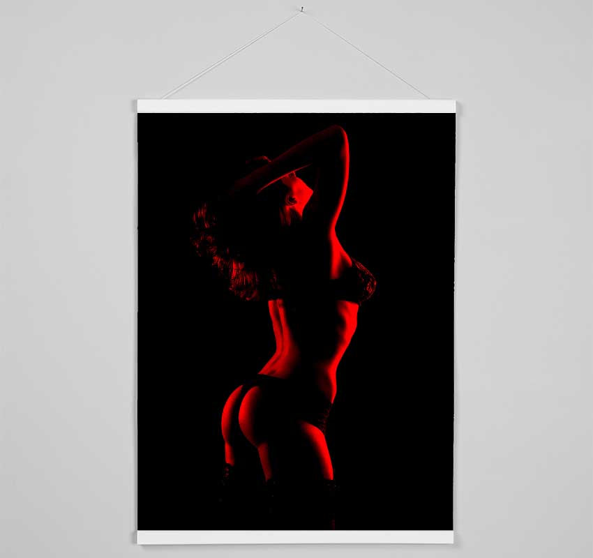 The Heat Of A Woman Hanging Poster - Wallart-Direct UK