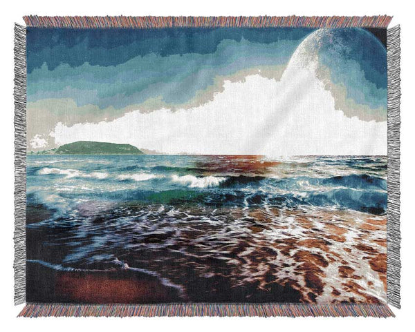 The Beach Planet Woven Blanket