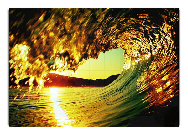 Surfers Sun Wave