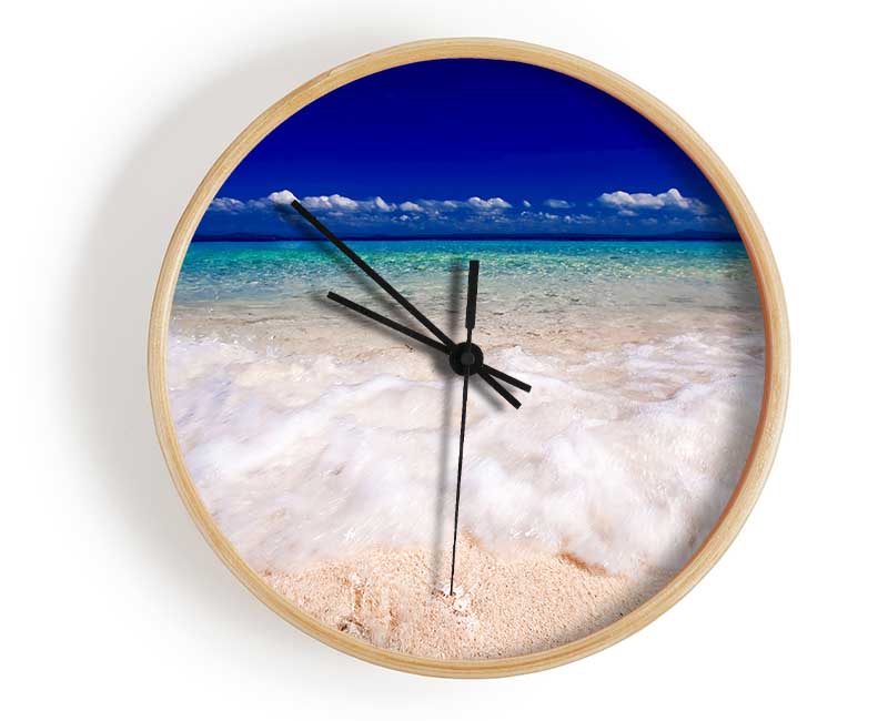 Stunning Ocean Truth Clock - Wallart-Direct UK