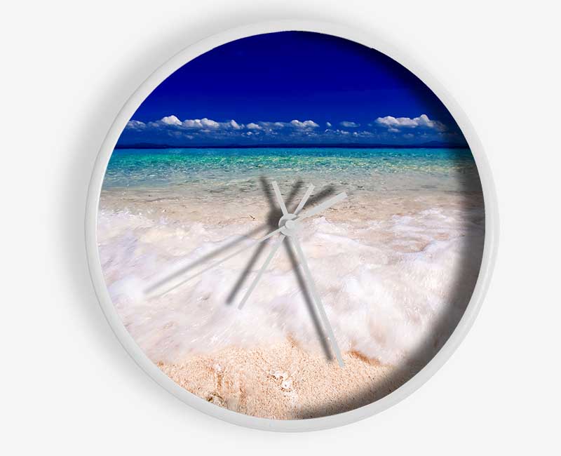 Stunning Ocean Truth Clock - Wallart-Direct UK