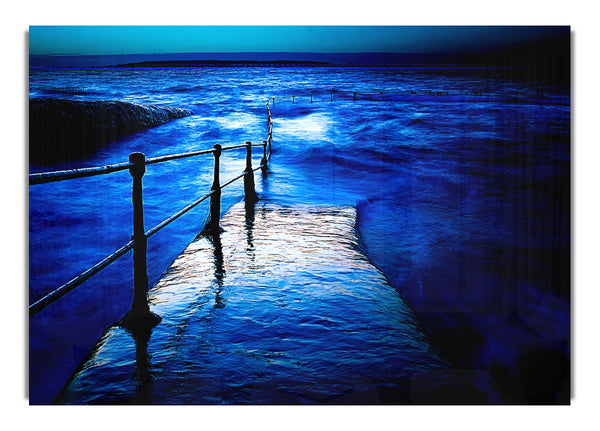 Stunning Blue Ocean Walkway