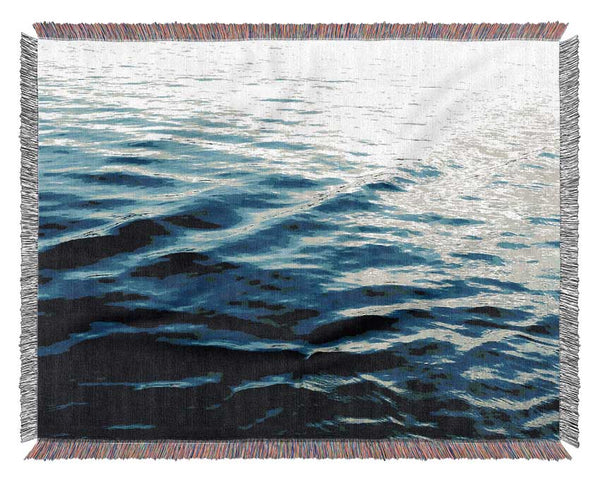 Just The Ocean Woven Blanket