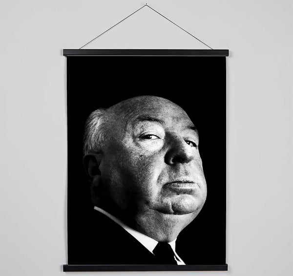 Alfred Hitchcock Portrait Hanging Poster - Wallart-Direct UK