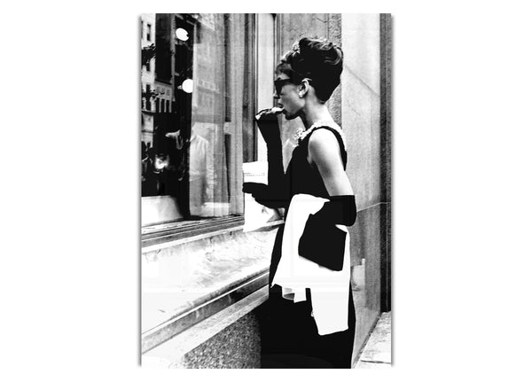 Audrey Hepburn Window Shopping