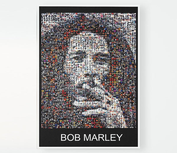 Bob Marley Joint Print Poster Wall Art