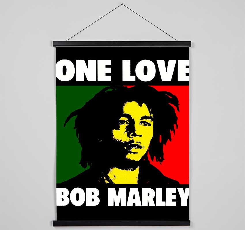 Bob Marley One Love Hanging Poster - Wallart-Direct UK