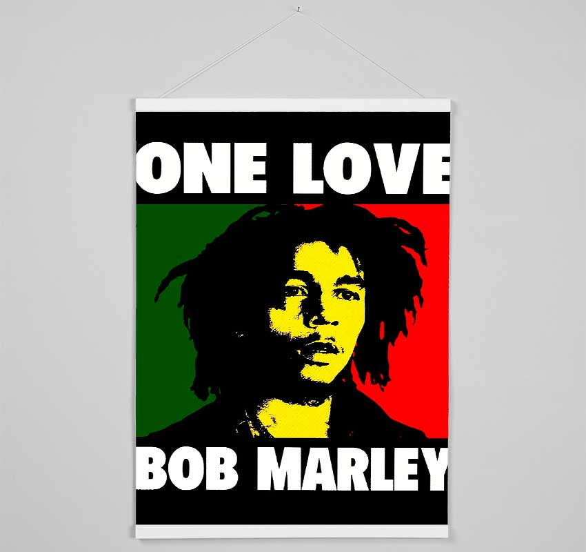 Bob Marley One Love Hanging Poster - Wallart-Direct UK