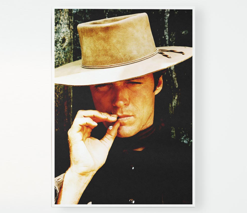 Clint Eastwood Print Poster Wall Art