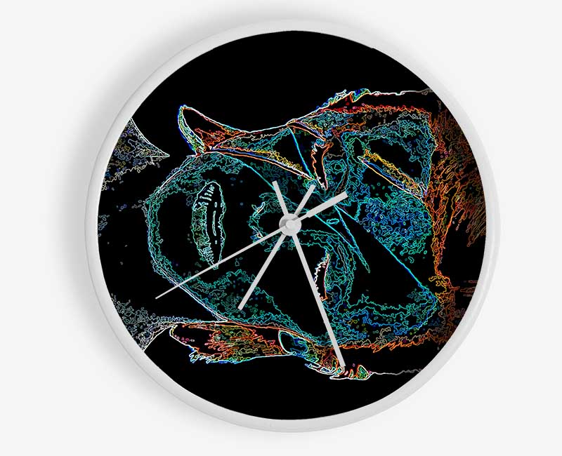 David Bowie Black Clock - Wallart-Direct UK