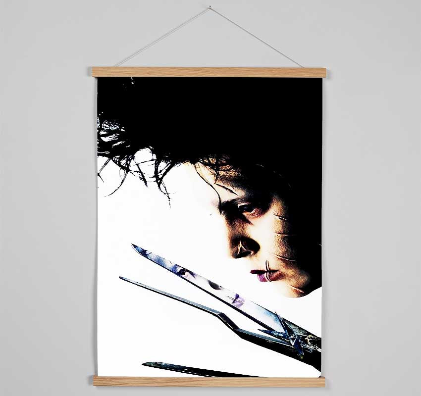 Edward Scissorhands Johnny Depp Hanging Poster - Wallart-Direct UK