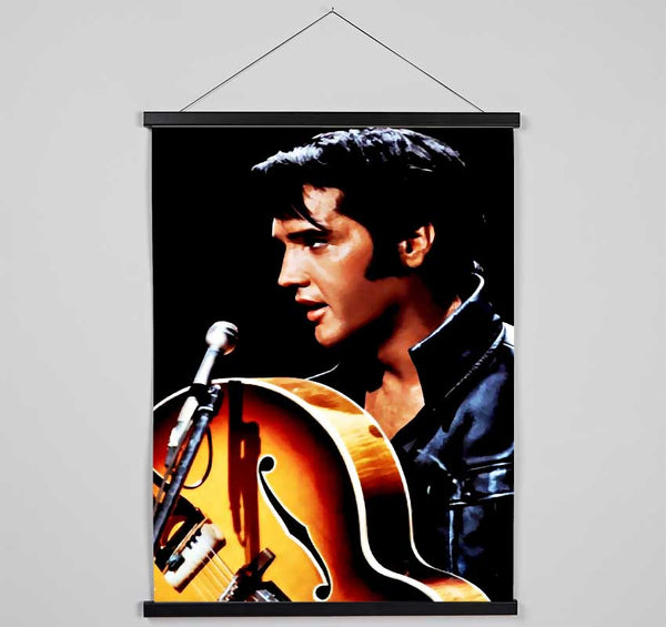 Elvis Guitar Hanging Poster - Wallart-Direct UK