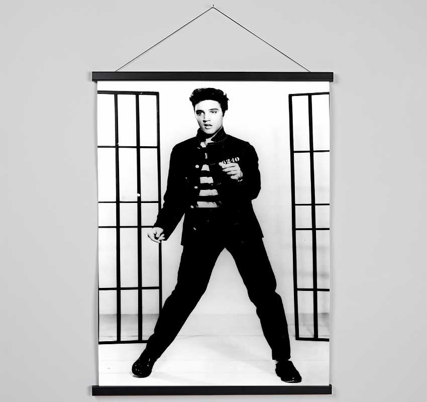 Elvis Presley Jail House Rock Hanging Poster - Wallart-Direct UK