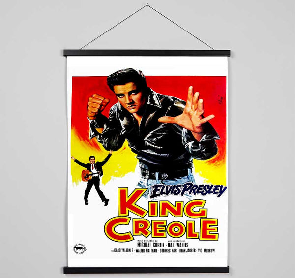 Elvis Presley King Creole Hanging Poster - Wallart-Direct UK