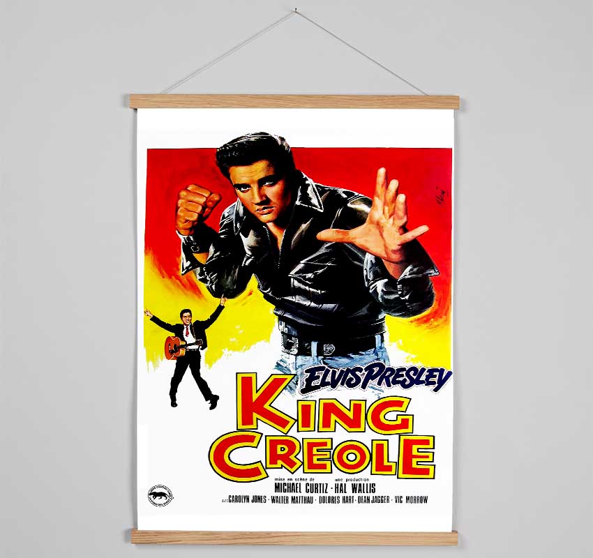 Elvis Presley King Creole Hanging Poster - Wallart-Direct UK