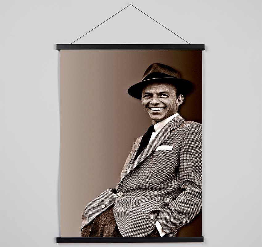 Frank Sinatra Sepia Hanging Poster - Wallart-Direct UK