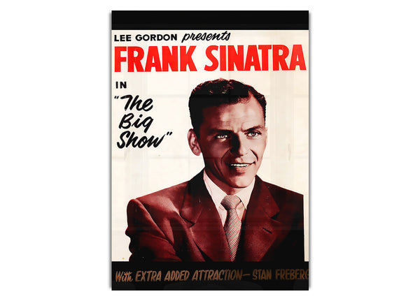 Frank Sinatra Die große Show Menschen Leinwand (1) P