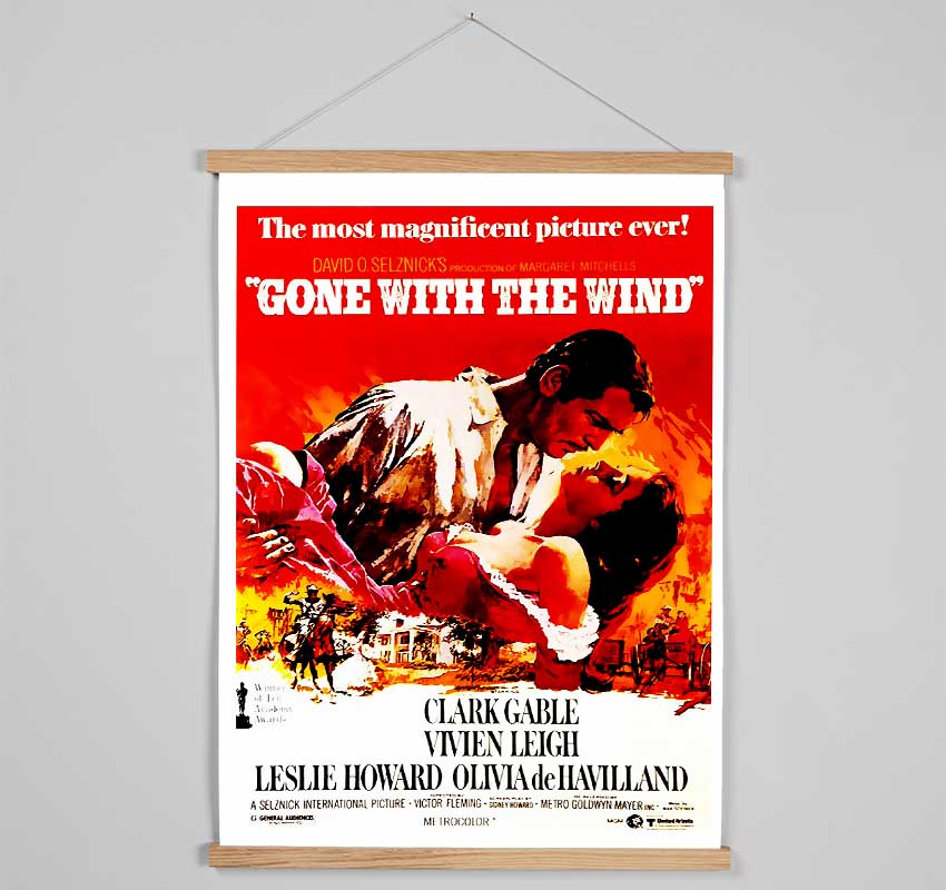 Gone With The Wind Hanging Poster - Wallart-Direct UK