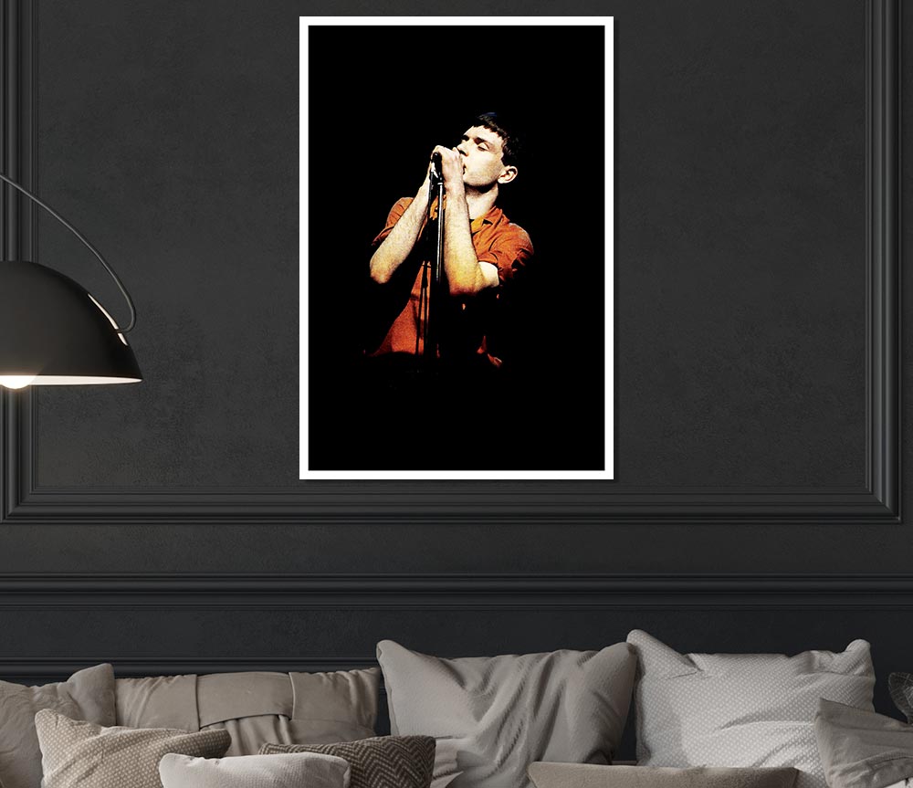 Ian Curtis Joy Division 02 Print Poster Wall Art