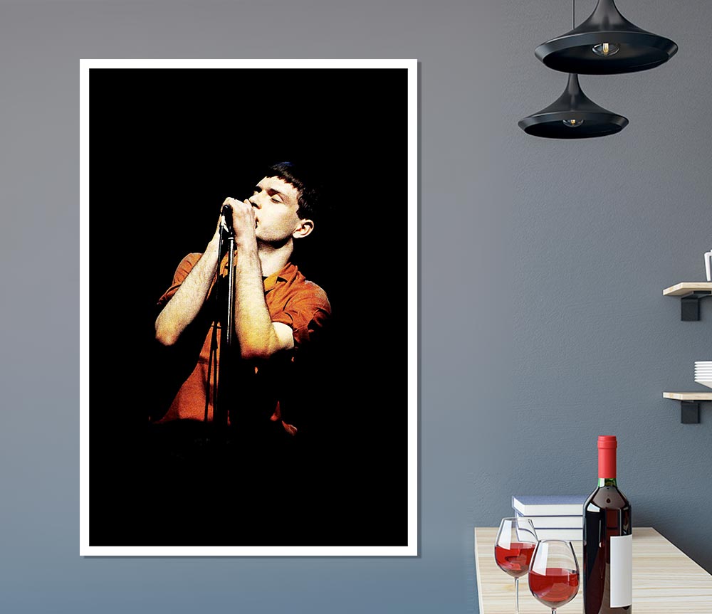 Ian Curtis Joy Division 02 Print Poster Wall Art