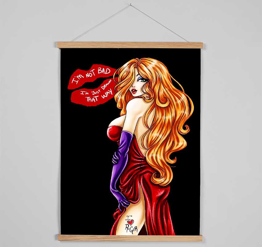 Jessica Rabbit I Love Roger Hanging Poster - Wallart-Direct UK