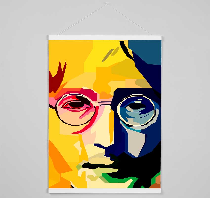 John Lennon Colours Hanging Poster - Wallart-Direct UK