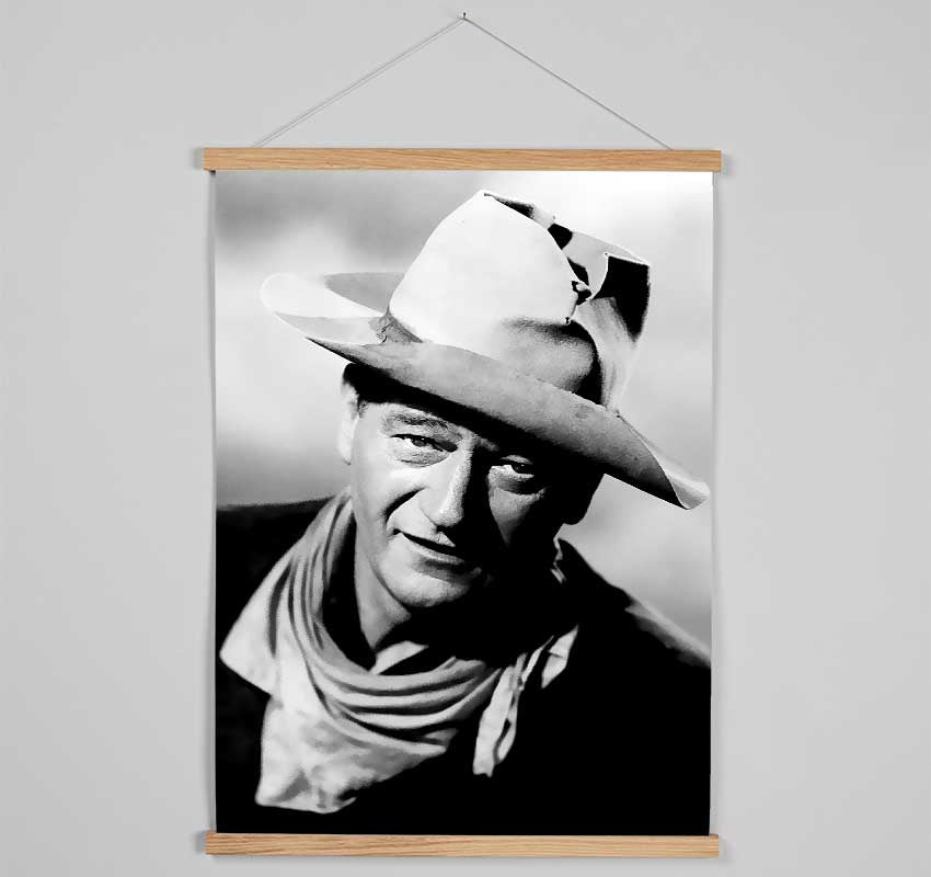 John Wayne Cowboy Hanging Poster - Wallart-Direct UK