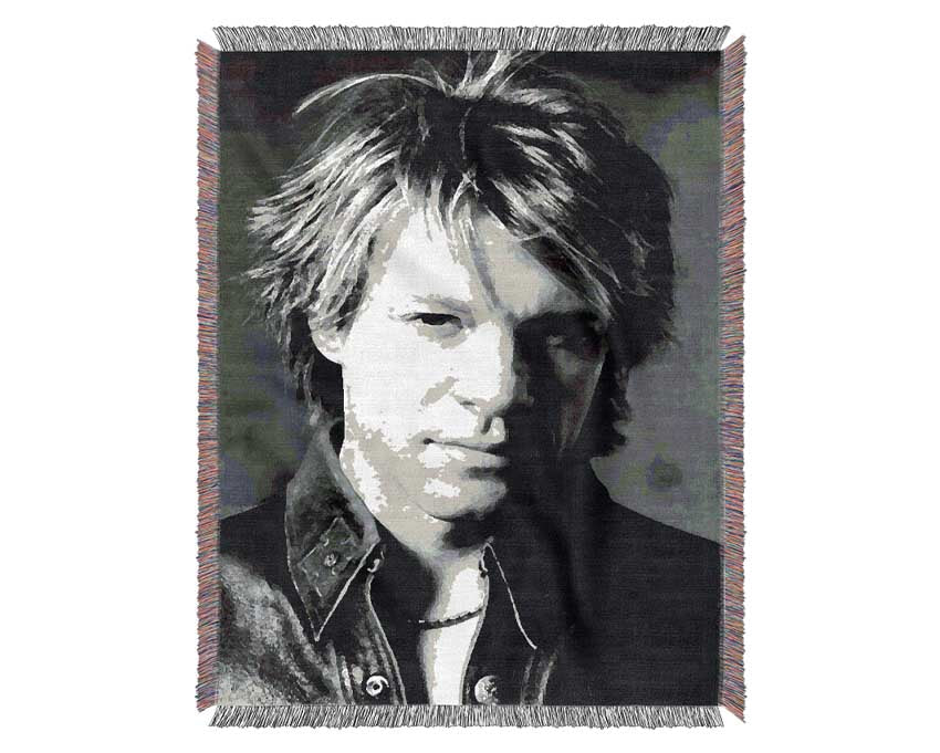 Jon Bon Jovi Woven Blanket