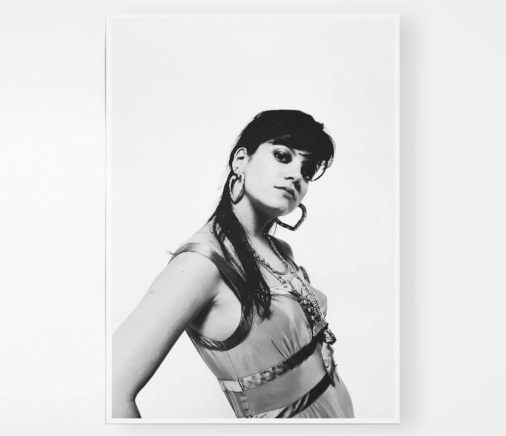 Lily Allen Print Poster Wall Art