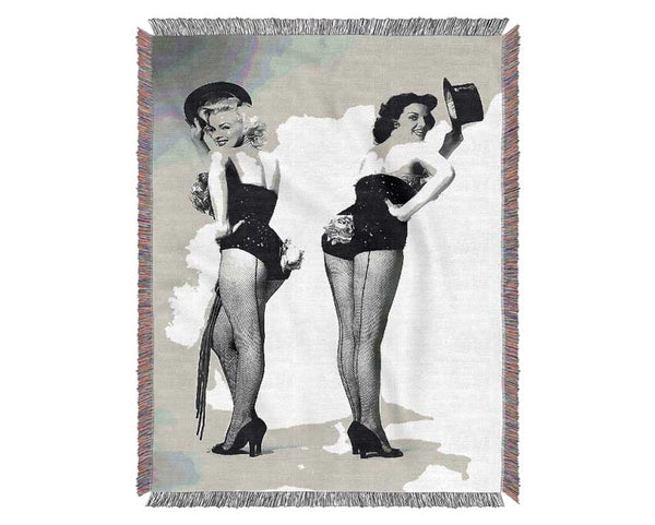 Marilyn Monroe Gentlemen Prefer Blonds Woven Blanket