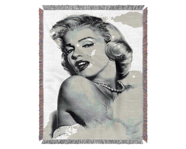 Marilyn Monroe Glamour Woven Blanket