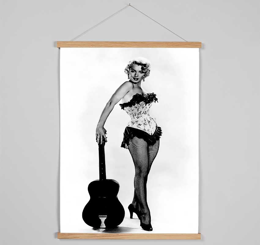 Marilyn Monroe Pose Hanging Poster - Wallart-Direct UK