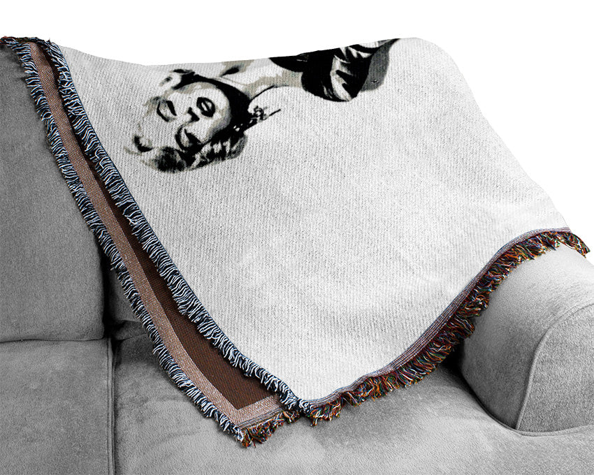 Marilyn Monroe Rare Classic Woven Blanket