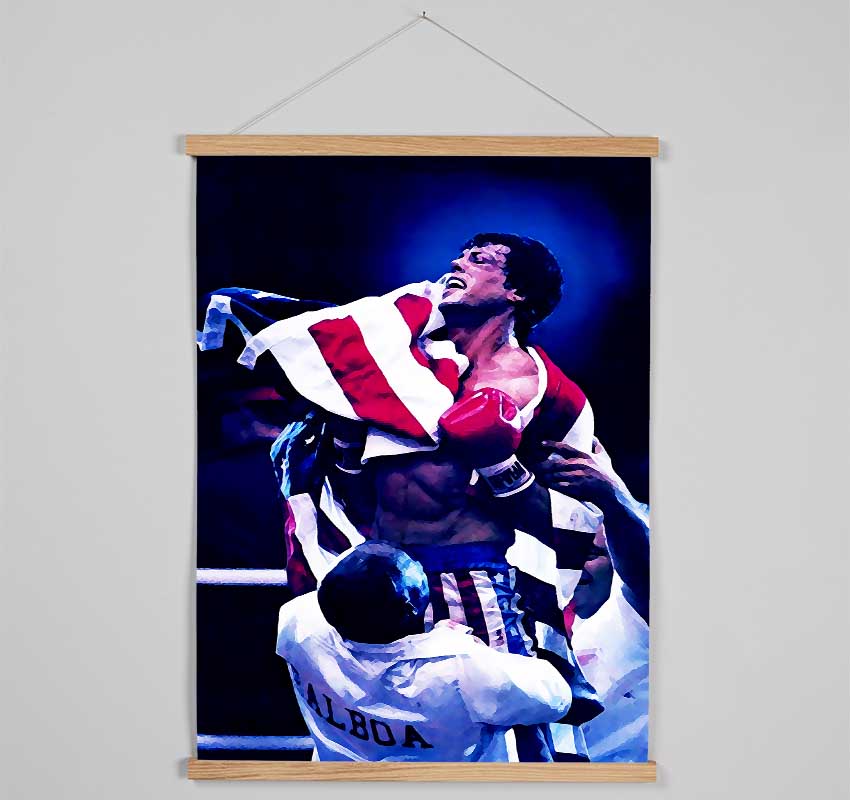 Rocky Victory Hanging Poster - Wallart-Direct UK