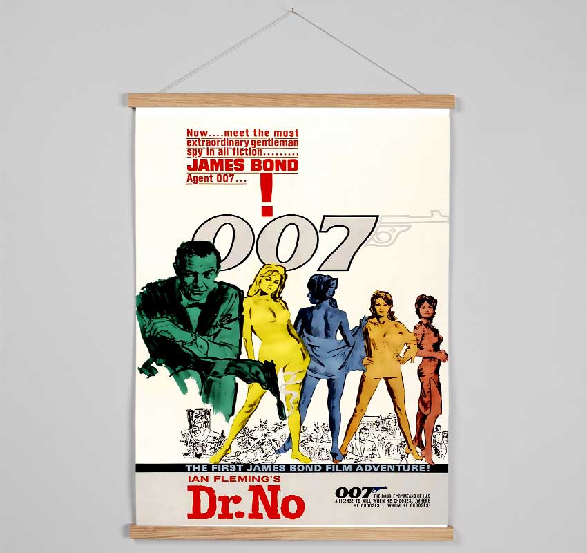 Sean Connery Dr No Hanging Poster - Wallart-Direct UK