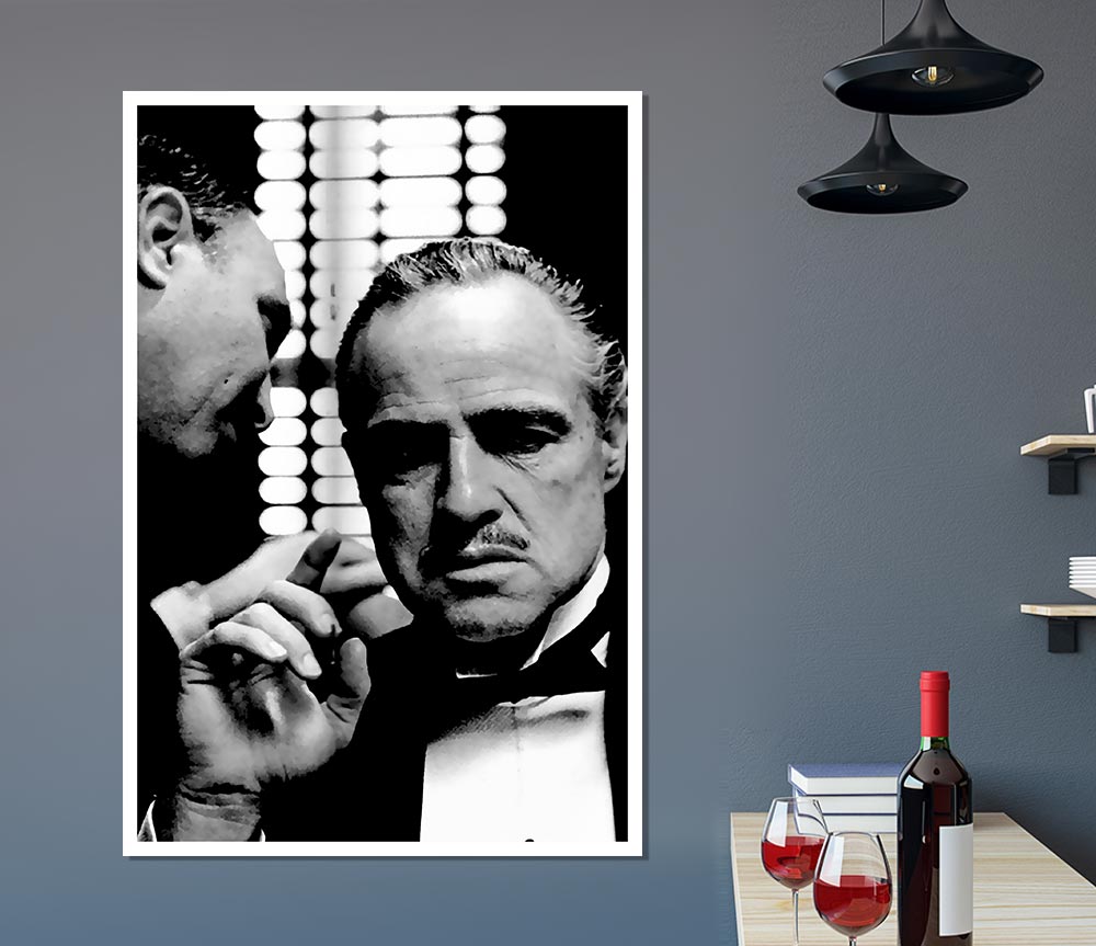 The Godfather Wisper Print Poster Wall Art